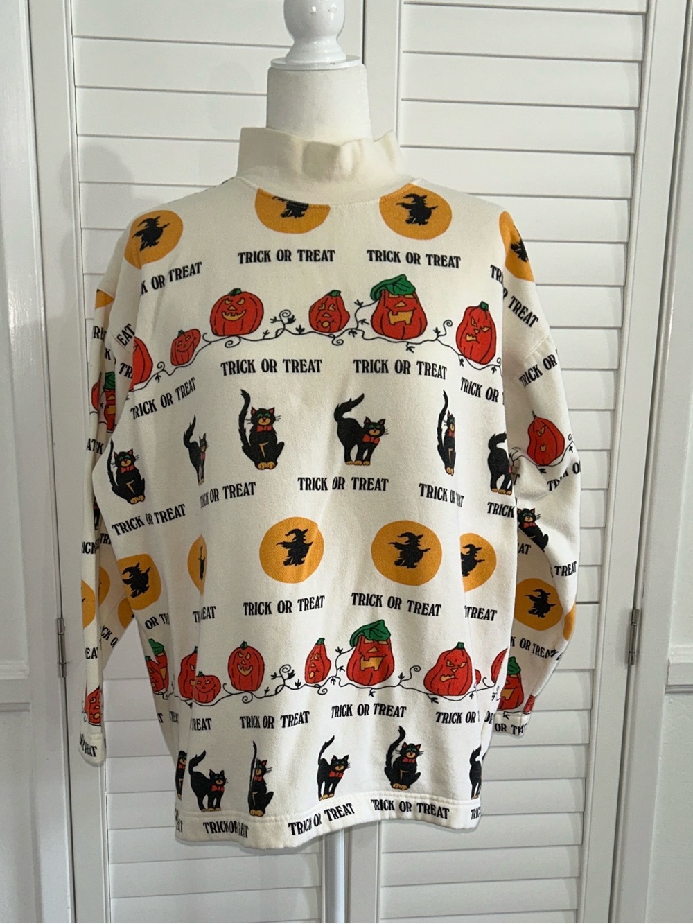 Vintage Talbots Halloween Sweatshirt Sweater
